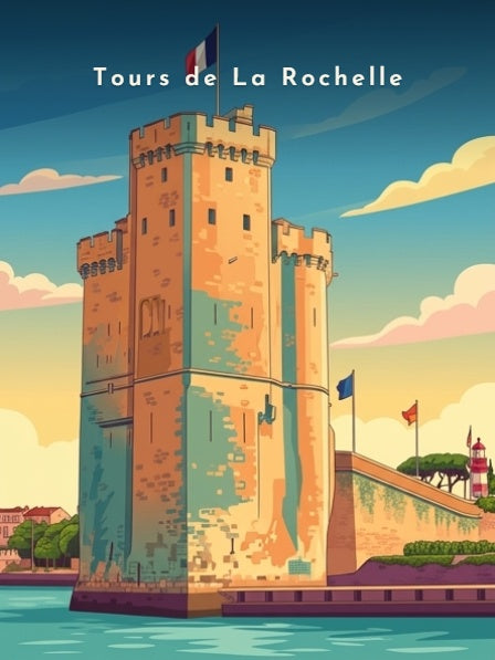 Tours de La Rochelle — Pôdevache, visuel seul
