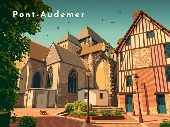 L'église Saint-Ouen — Pôdevache, visuel seul