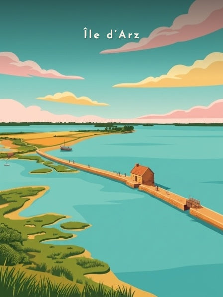 Digue du moulin à marée du Berno — Pôdevache, visuel seul
