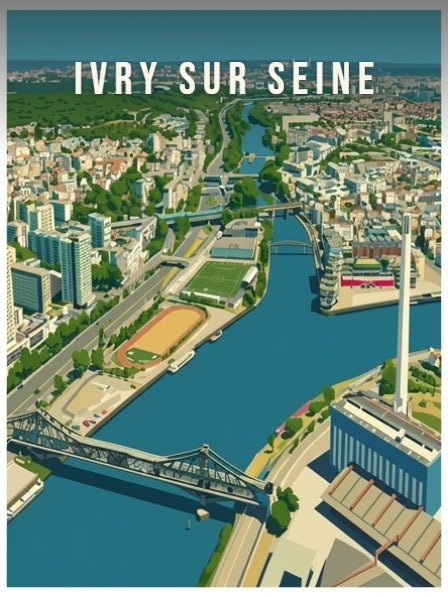 Les bords de Seine — Pôdevache, visuel seul