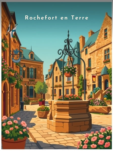 La place du Puits — Pôdevache, visuel seul