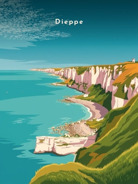 Les falaises de la Côte d'Albâtre — Pôdevache, visuel seul