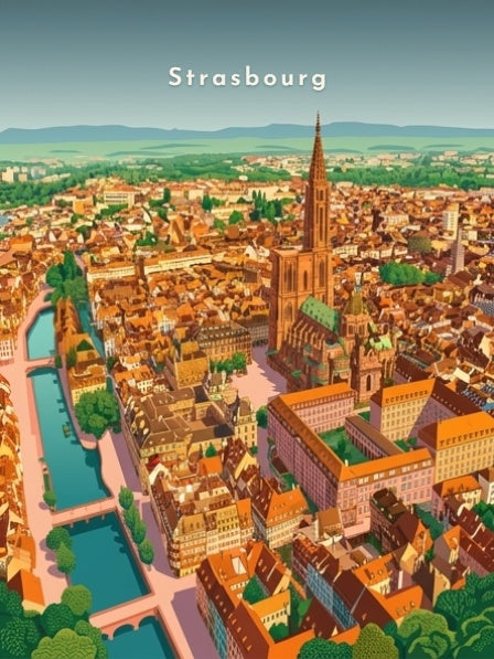 Cathédrale Notre-Dame et la Grande Île — Pôdevache, visuel seul