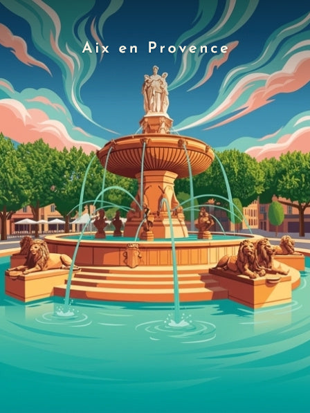 Fontaine de la Rotonde — Pôdevache, visuel seul