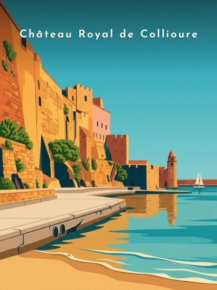 Château Royal de Collioure — Pôdevache, visuel seul