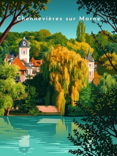 La villa au saule pleureur — Pôdevache, visuel seul