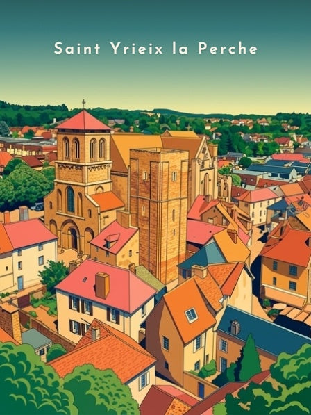 Saint Yrieix la Perche — Pôdevache, visuel seul