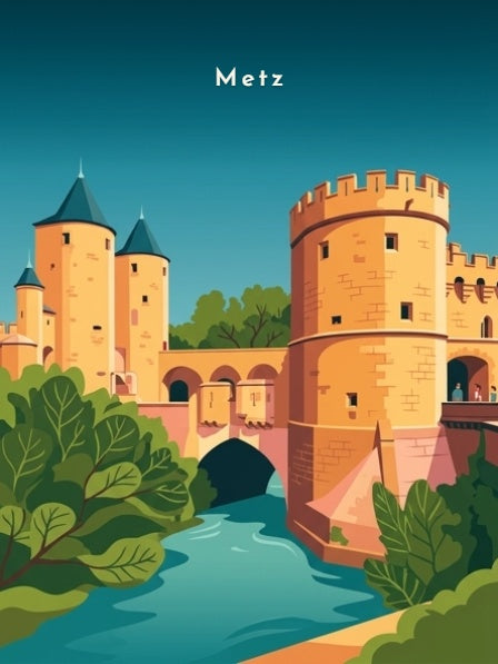 La Porte des Allemands et grands feuillages — Pôdevache, visuel seul