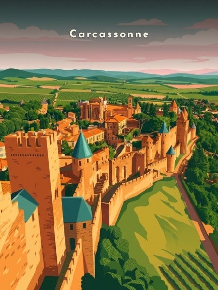 Les remparts de la Cité — Pôdevache, visuel seul