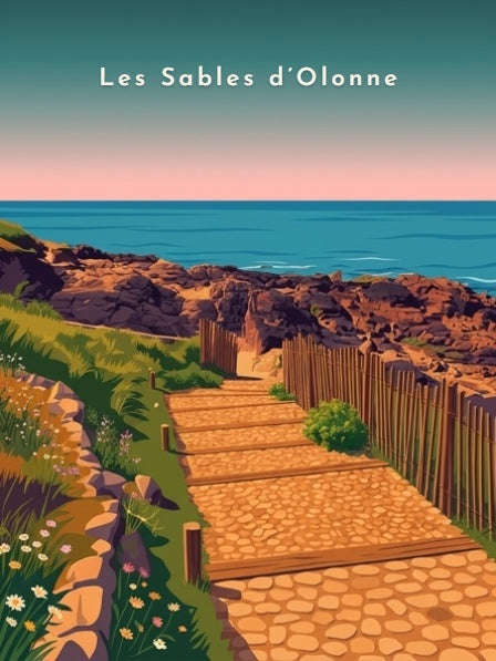Sentier de la Côte Sauvage — Pôdevache, visuel seul