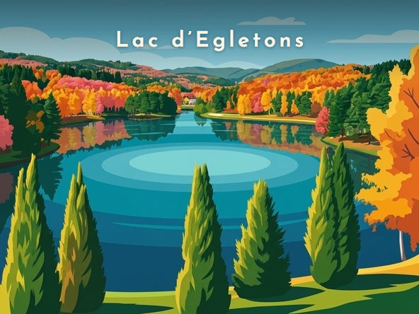 Lac d’Egletons — Pôdevache, visuel seul