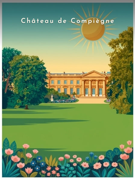 Château de Compiègne — Pôdevache, visuel seul