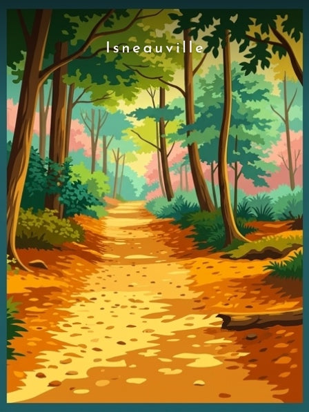 Chemin en sous-bois — Pôdevache, visuel seul