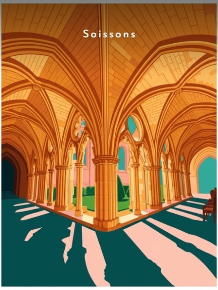 Cloître Saint-Jean-des-Vignes — Pôdevache, visuel seul