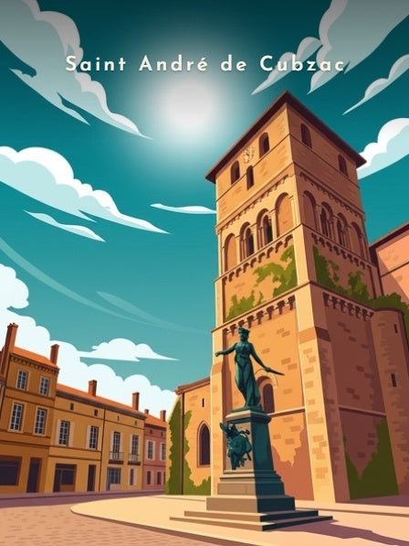 Saint André de Cubzac — Pôdevache, visuel seul
