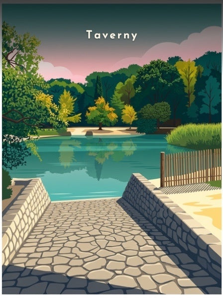 L'étang du parc Henri-Leyma — Pôdevache, visuel seul