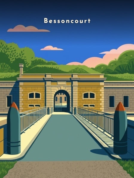 La porte du fort Senarmont — Pôdevache, visuel seul