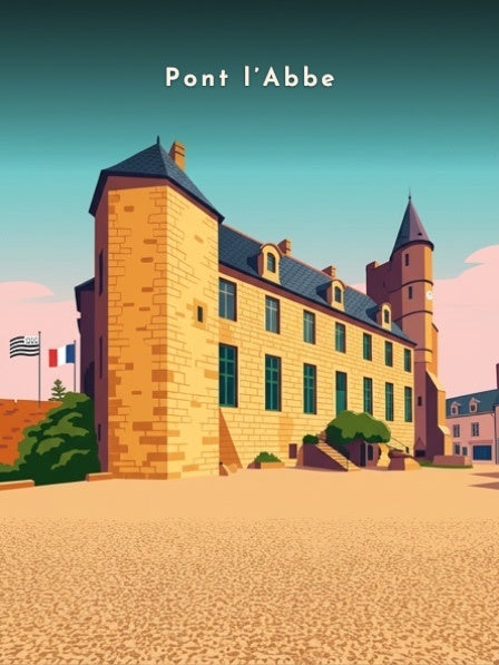 Château des barons du Pont — Pôdevache, visuel seul
