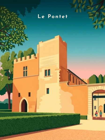 La tour du château de Fargues — Pôdevache, visuel seul