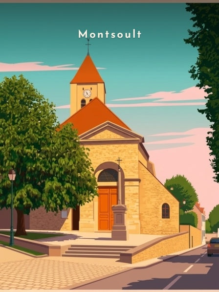 Église Saint-Sulpice — Pôdevache, visuel seul