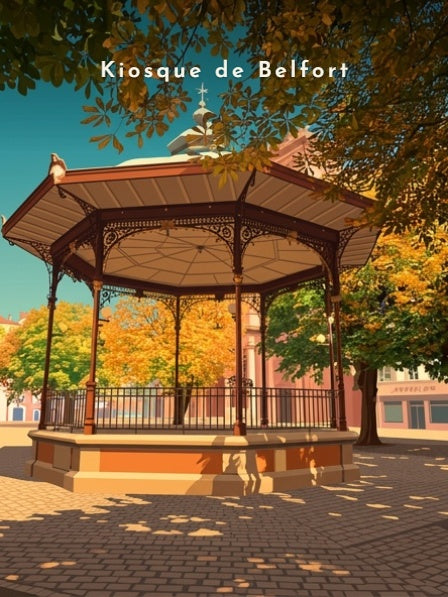 Kiosque de Belfort — Pôdevache, visuel seul