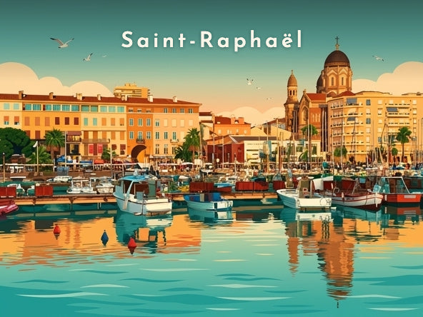 Le Vieux-Port et la basilique — Pôdevache, visuel seul