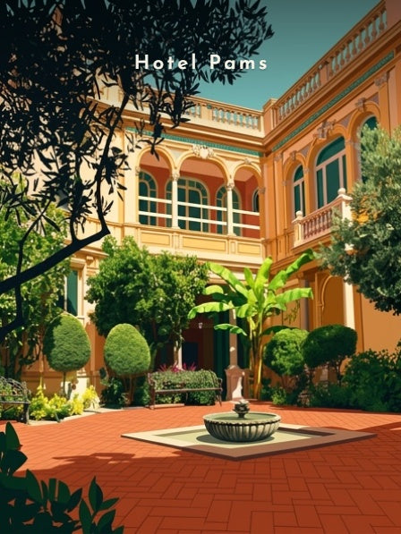 Hotel Pams — Pôdevache, visuel seul