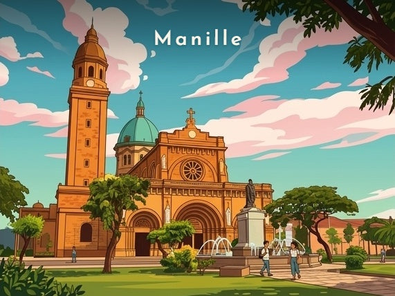 Cathédrale d'Intramuros — Pôdevache, visuel seul