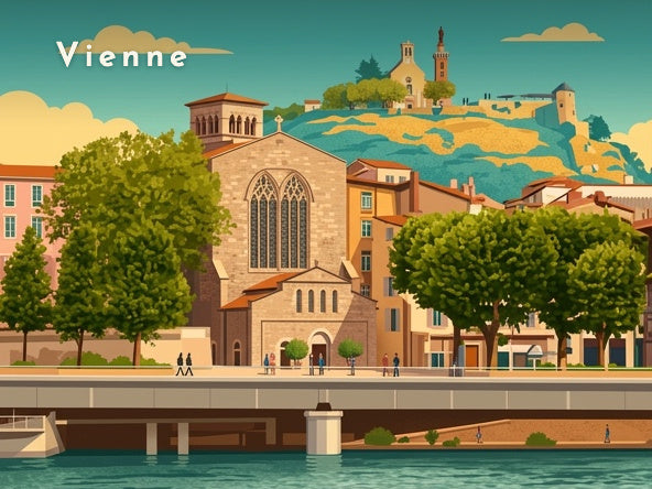 Saint-André-le-Bas et le mont Pipet — Pôdevache, visuel seul
