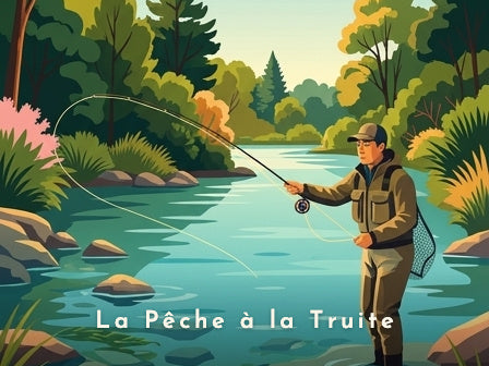 La Pêche à la Truite — Pôdevache, visuel seul