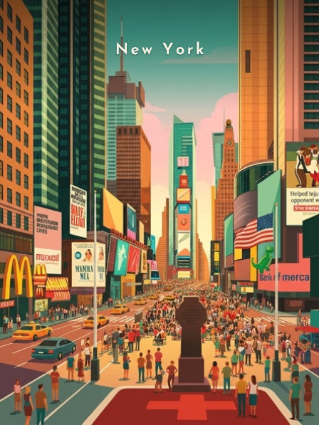 Times Square — Pôdevache, visuel seul