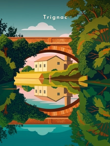 Pont sur le Brivet — Pôdevache, visuel seul