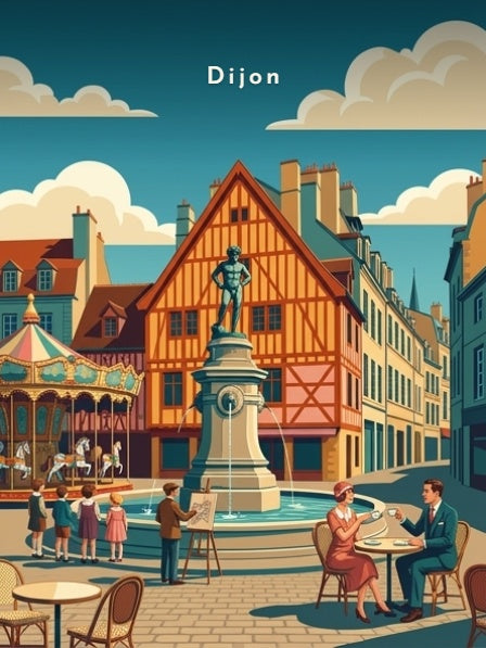 Place François Rude — Pôdevache, visuel seul
