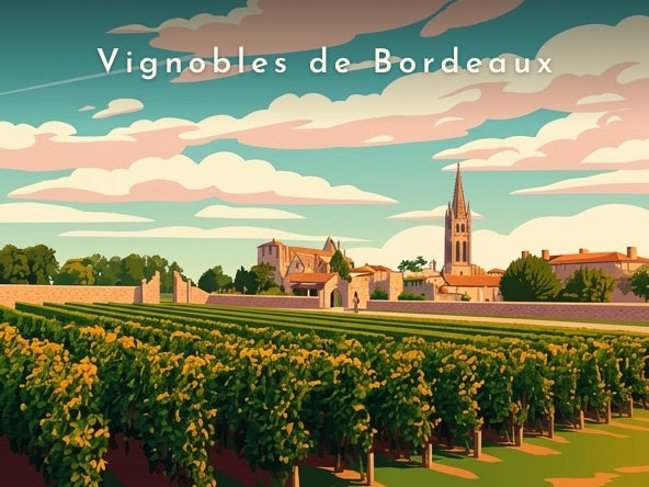 Vignobles de Bordeaux — Pôdevache, visuel seul