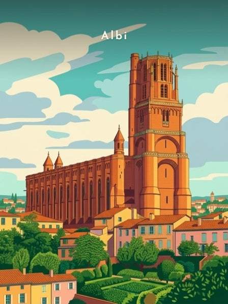 Le clocher-donjon de Sainte-Cécile — Pôdevache, visuel seul