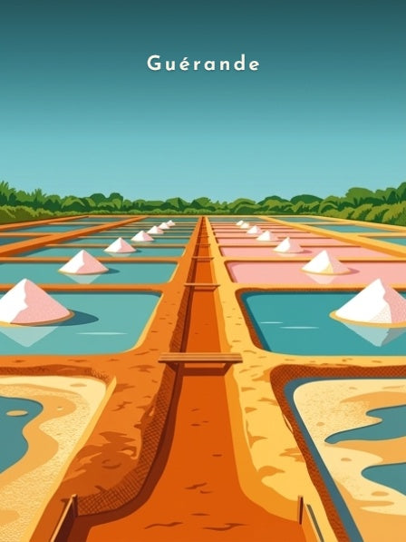 Tas de sel dans les œillets — Pôdevache, visuel seul