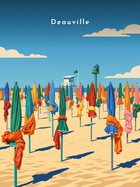 Les parasols noués — Pôdevache, visuel seul