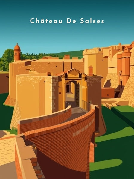 Château De Salses — Pôdevache, visuel seul