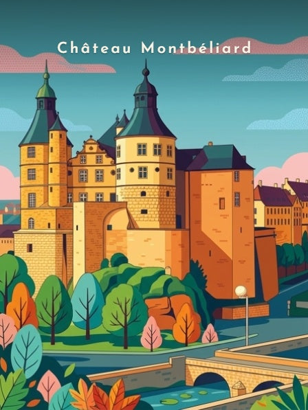 Château Montbéliard — Pôdevache, visuel seul