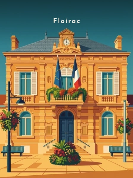 L'Hôtel de Ville — Pôdevache, visuel seul