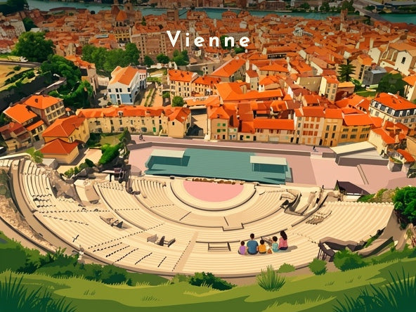 Le Théâtre antique — Pôdevache, visuel seul