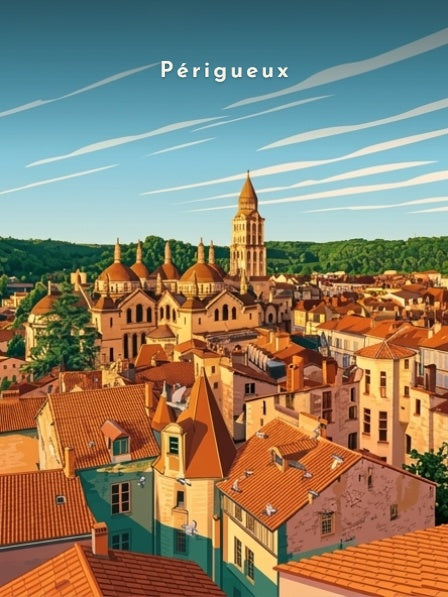 La cathédrale Saint-Front — Pôdevache, visuel seul