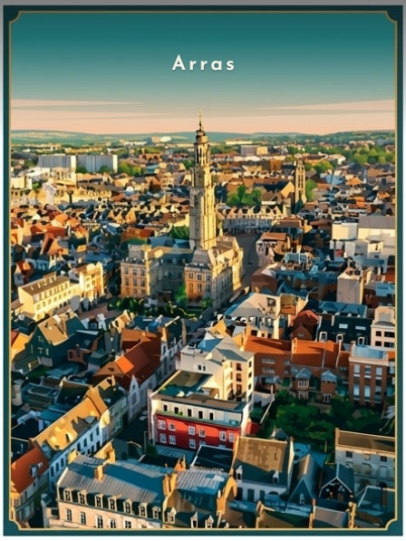 Vue sur le Beffroi — Pôdevache, visuel seul