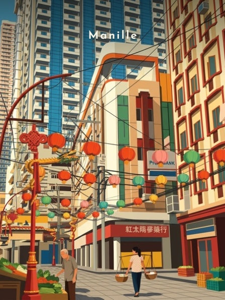 Le quartier chinois de Binondo — Pôdevache, visuel seul