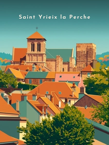 Saint Yrieix la Perche — Pôdevache, visuel seul