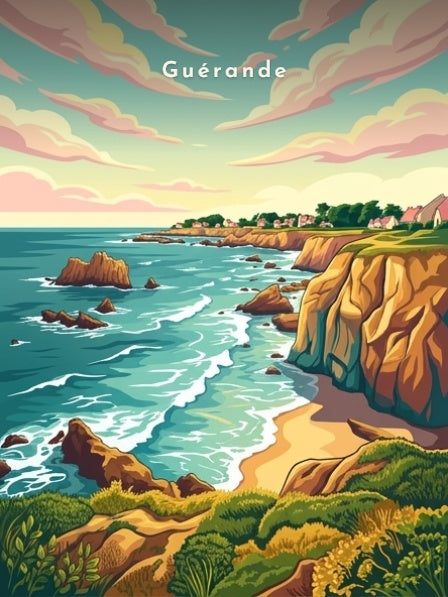 Falaises de la presqu'île — Pôdevache, visuel seul