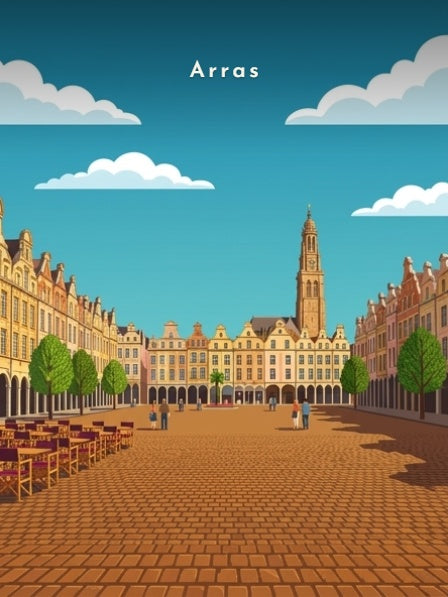 Grand'Place et le Beffroi — Pôdevache, visuel seul