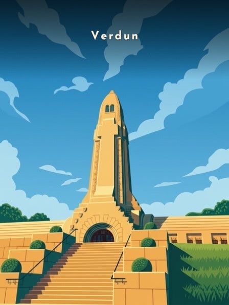 L'Ossuaire de Douaumont — Pôdevache, visuel seul