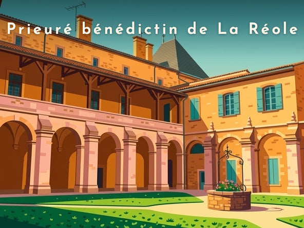 Prieuré bénédictin de La Réole — Pôdevache, visuel seul