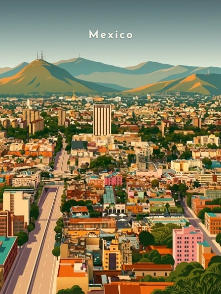 Panorama sur la vallée et les montagnes — Pôdevache, visuel seul